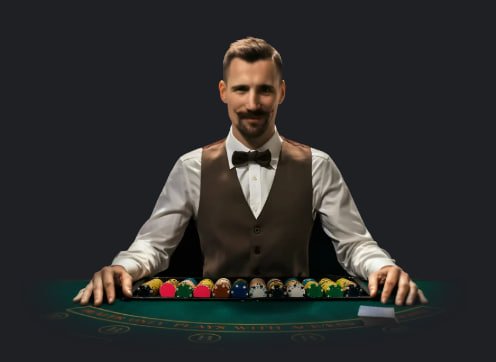 Card distribution sequence and hand evaluation process in mini baccarat on CK7777